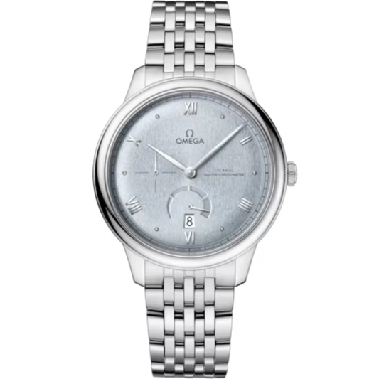 DE VILLE PRESTIGE 41 MM STAINLESS STEEL WITH BLUE DIAL