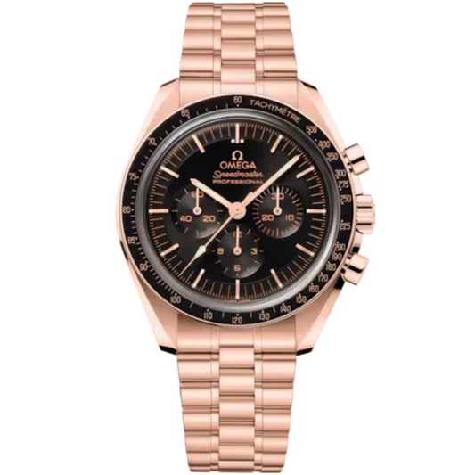 SPEEDMASTER MOONWATCH PROFESSIONAL 42 MM SEDNA™ GOLD WITH BLACK DIAL