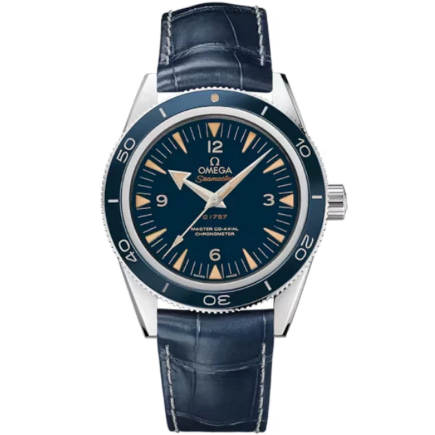 SEAMASTER 300 41 MM PLATINUM WITH BLUE DIAL