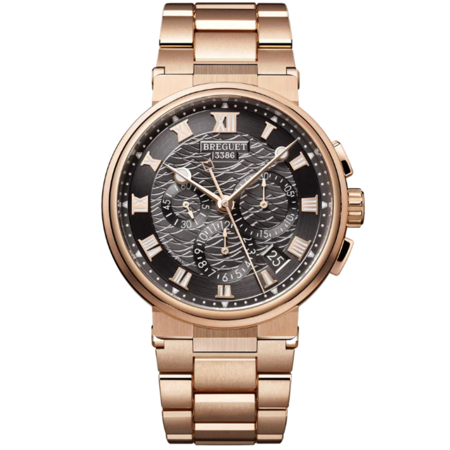 MARINE CHRONOGRAPHE 5527 42 ROSE GOLD WITH SLATE GREY DIAL
