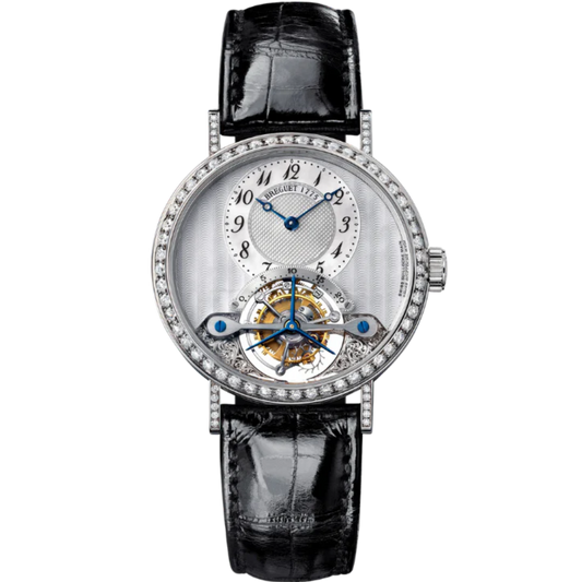 CLASSIQUE COMPLICATIONS 3358 35 MM 18K WHITE GOLD WITH MOTHER OF PEARL DIAL
