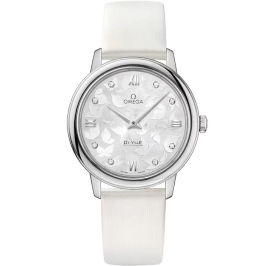 DE VILLE PRESTIGE BUTTERFLY 33 MM STAINLESS STEEL WITH SILVER DIAL