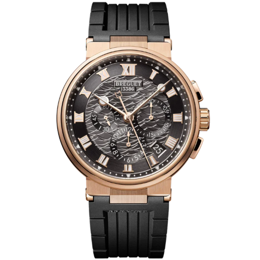 MARINE CHRONOGRAPHE 5527 42 ROSE GOLD WITH SLATE GREY DIAL