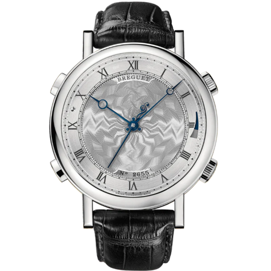 LA MUSICALE 7800 48 MM WHITE GOLD WITH SILVER DIAL