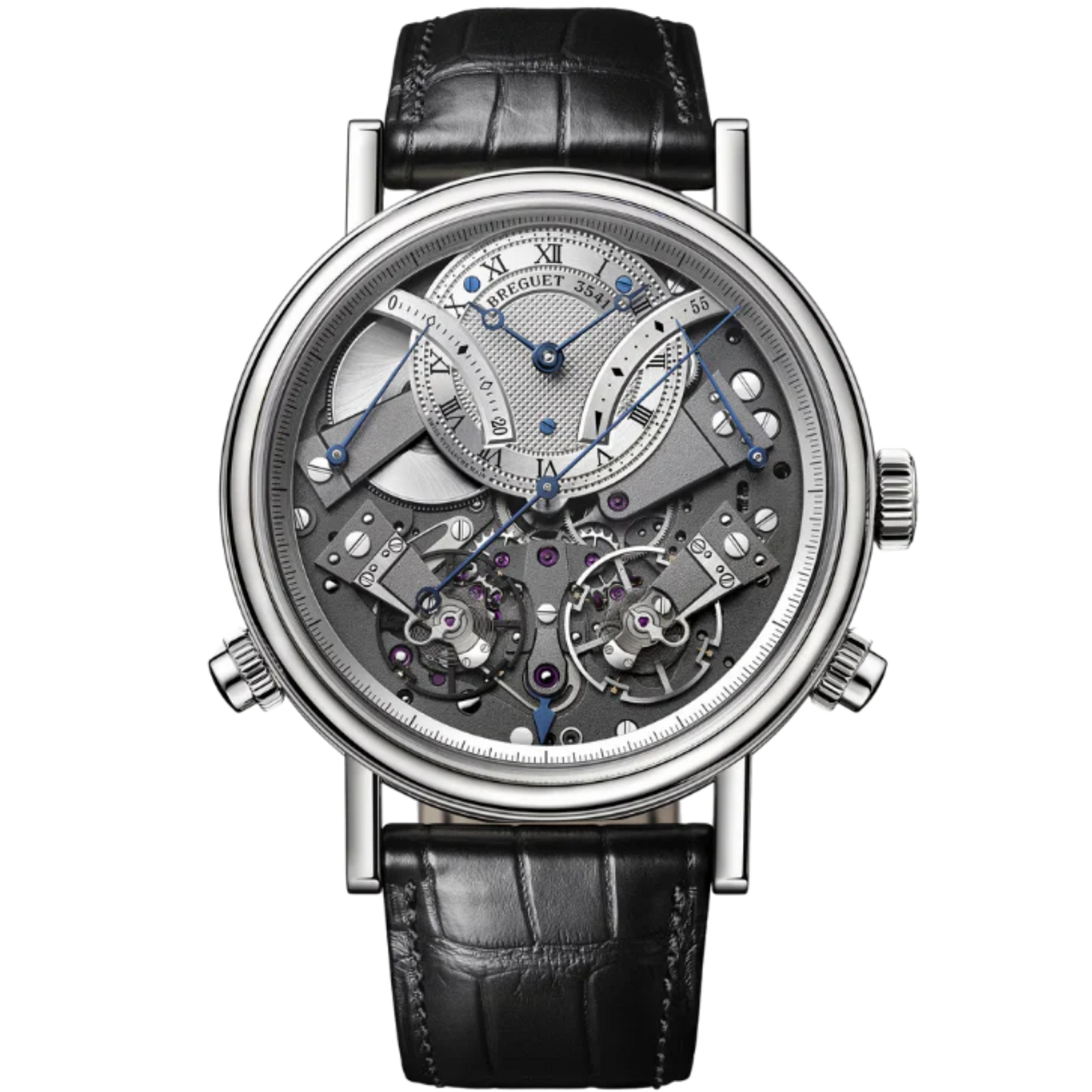 TRADITION 7077 44 MM WHITE GOLD WITH SILVER DIAL