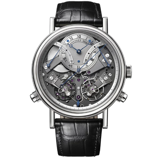 TRADITION 7077 44 MM WHITE GOLD WITH SILVER DIAL