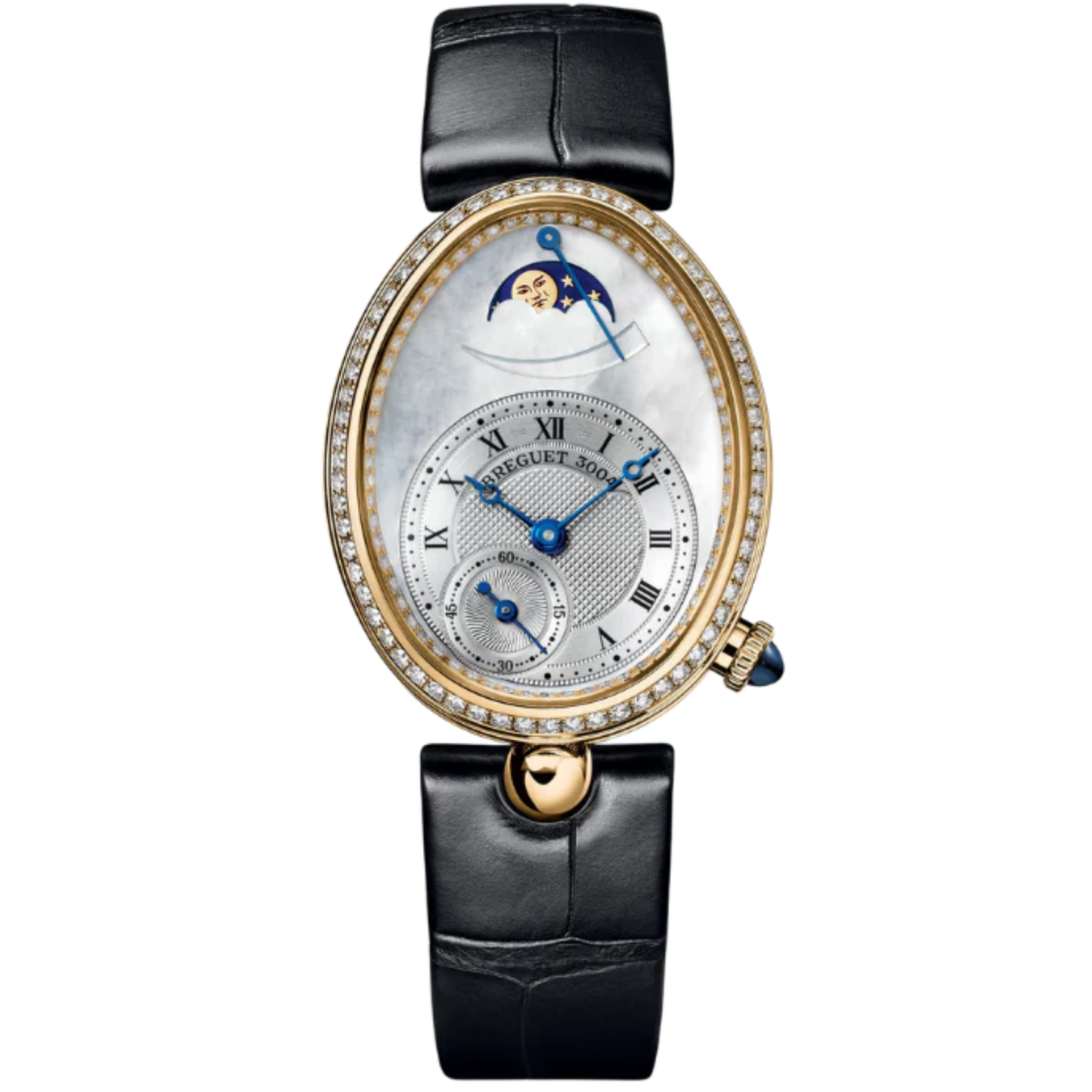REINE DE NAPLES 8908 36 MM YELLOW GOLD WITH MOTHER OF PEARL DIAL