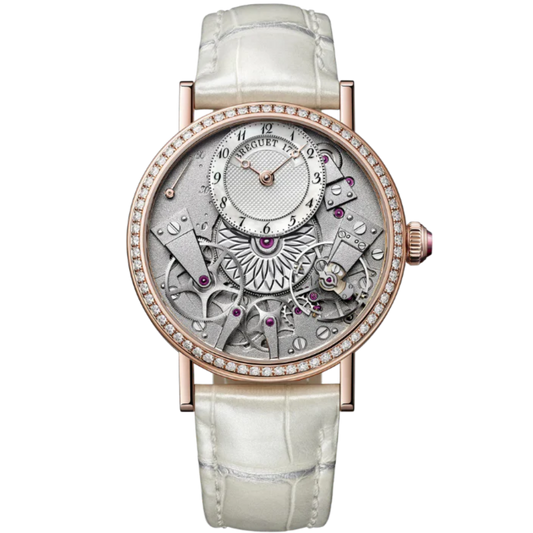 TRADITION DAME 7038 37 MM ROSE GOLD WITH MOTHER OF PEARL DIAL