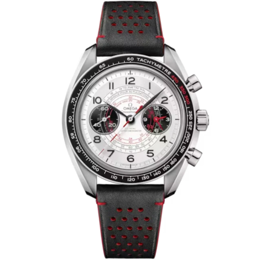 SPEEDMASTER CHRONOSCOPE 43 MM STAINLESS STEEL WITH WHITE DIAL