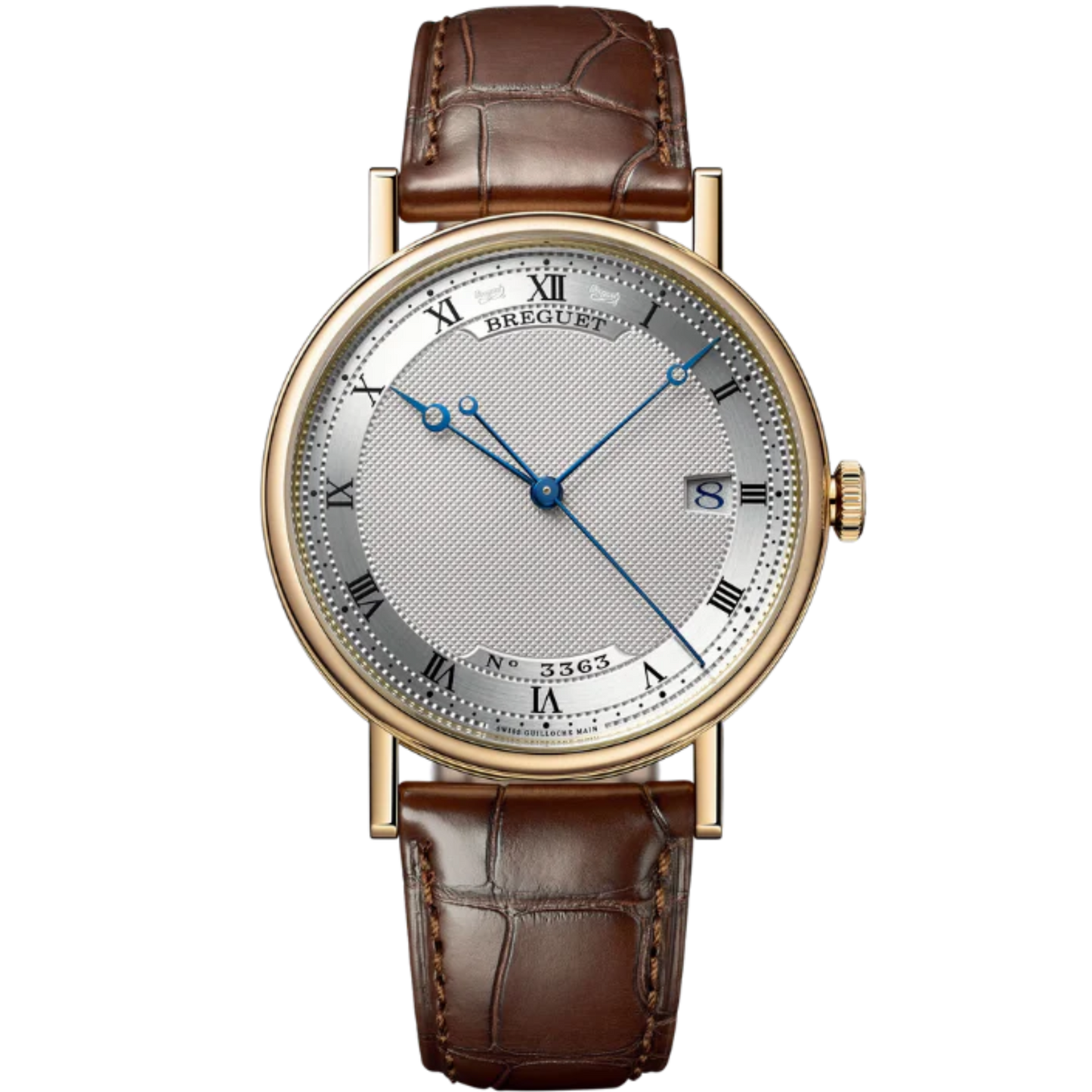 CLASSIQUE 5177 38 MM GOLD WITH SILVER DIAL