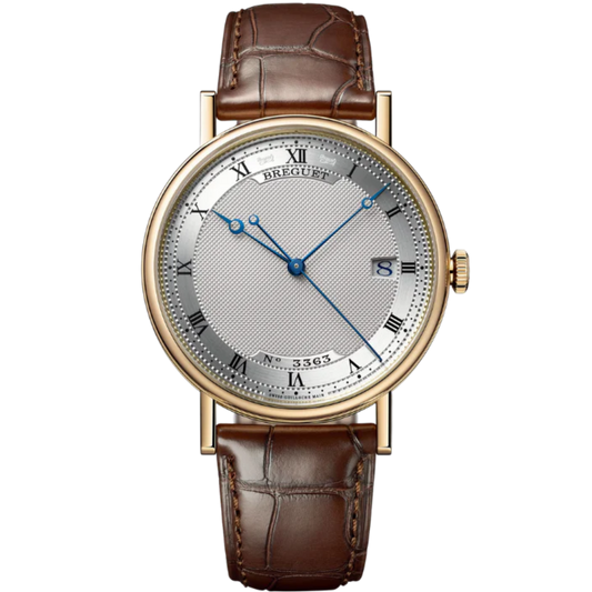 CLASSIQUE 5177 38 MM GOLD WITH SILVER DIAL