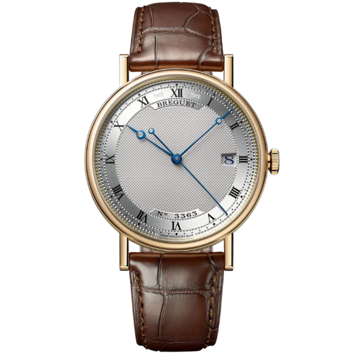 CLASSIQUE 5177 38 MM YELLOW GOLD WITH SILVER DIAL