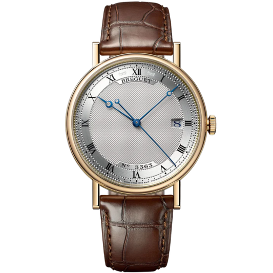 CLASSIQUE 5177 38 MM YELLOW GOLD WITH SILVER DIAL