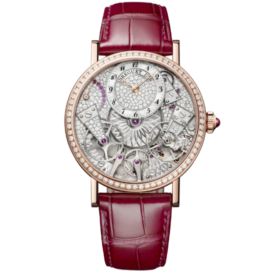 TRADITION 7035 37 MM ROSE GOLD WITH MOTHER OF PEARL DIAL