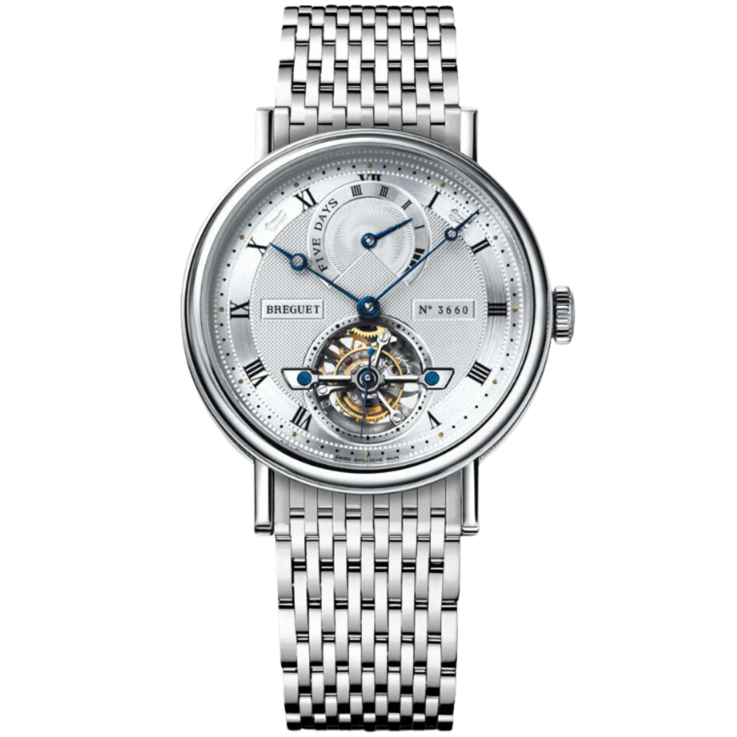 CLASSIQUE COMPLICATIONS 5317 39 MM PLATINUM WITH SILVER DIAL