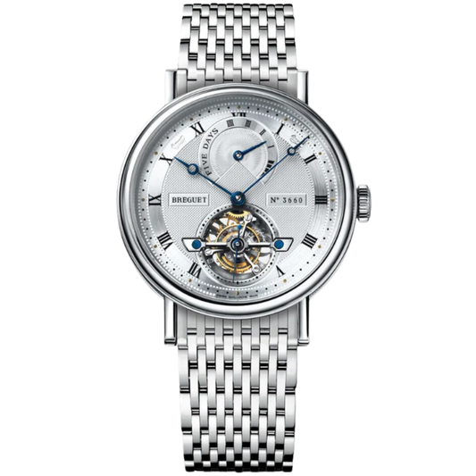 CLASSIQUE COMPLICATIONS 5317 39 MM PLATINUM WITH SILVER DIAL