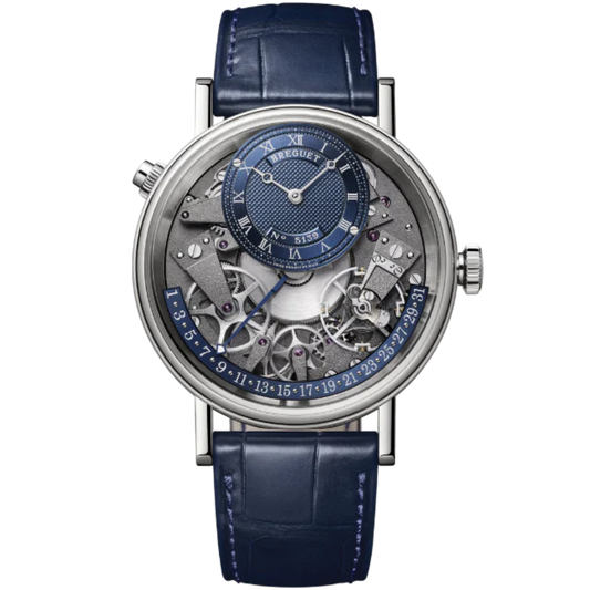 TRADITION QUANTIEME RETROGRADE 7597 40 MM WHITE GOLD WITH BLUE DIAL