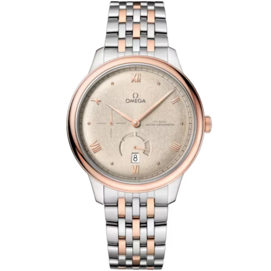 DE VILLE PRESTIGE 41 MM STAINLESS STEEL - SEDNA™ GOLD WITH LINEN DIAL
