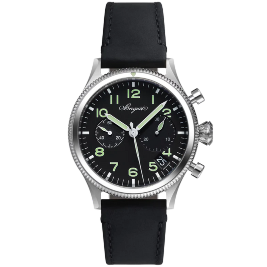 TYPE 20 CHRONOGRAPHE 2057 42 MM STAINLESS STEEL WITH BLACK DIAL