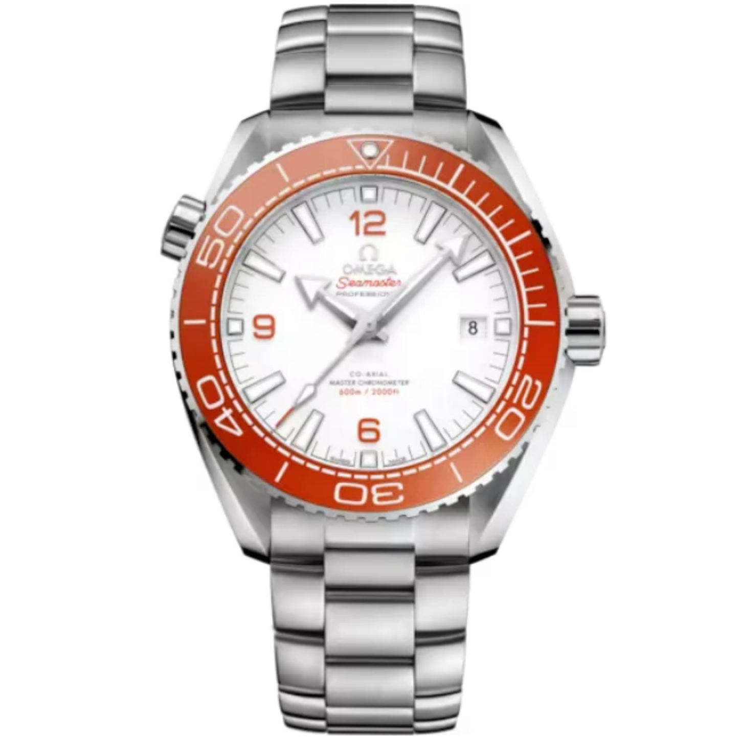 SEAMASTER PLANET OCEAN 600M 43 MM STAINLESS STEEL WITH WHITE DIAL
