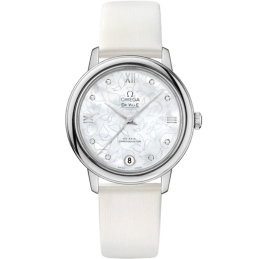 DE VILLE PRESTIGE BUTTERFLY 33 MM STAINLESS STEEL WITH MOTHER OF PEARL DIAL