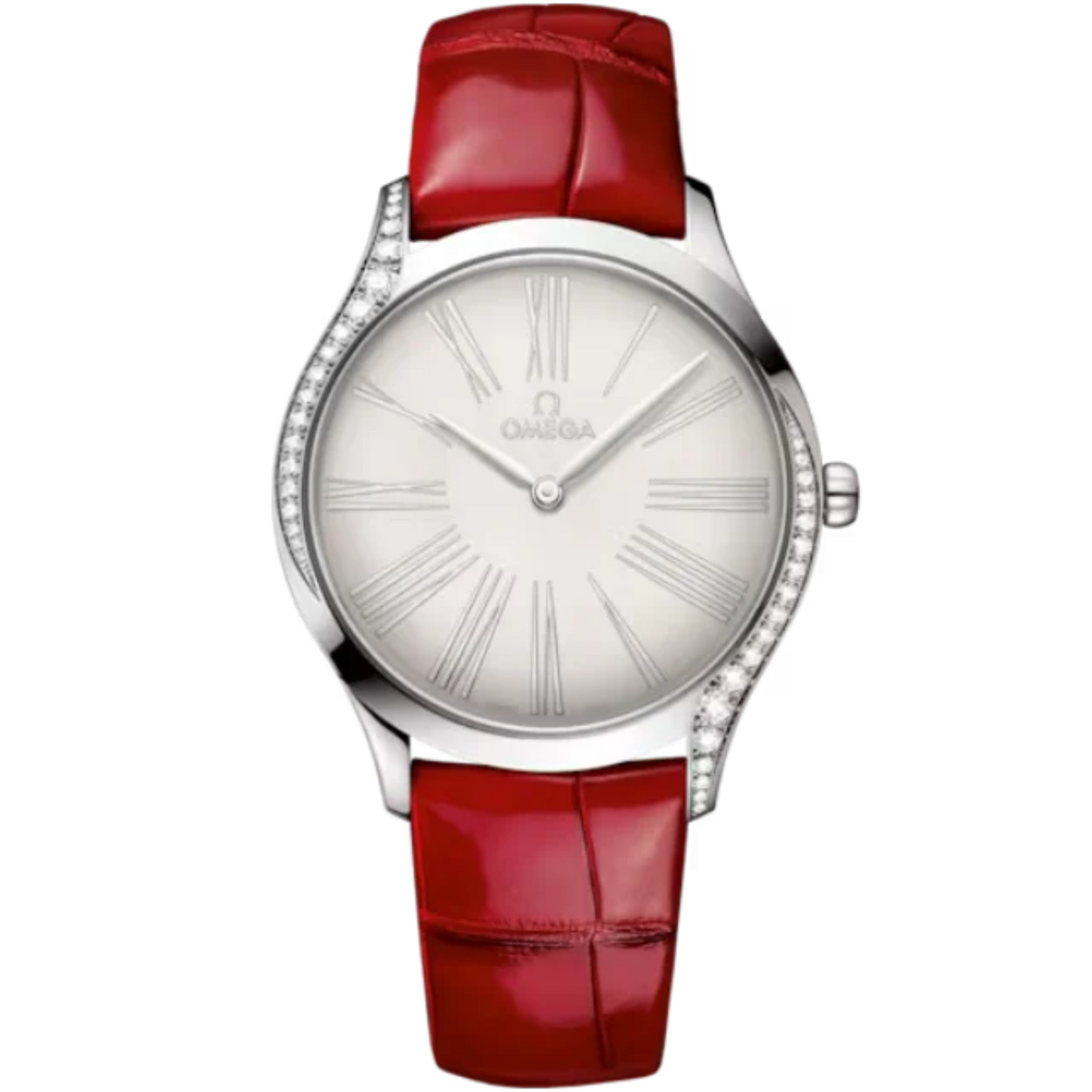 DE VILLE TRÉSOR 36 MM STAINLESS STEEL WITH SILVER DIAL