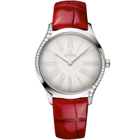 DE VILLE TRÉSOR 36 MM STAINLESS STEEL WITH SILVER DIAL