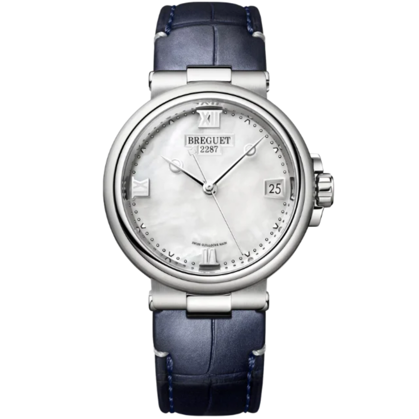 MARINE DAME 9517 34 MM STAINLESS STEEL WITH MOTHER OF PEARL DIAL