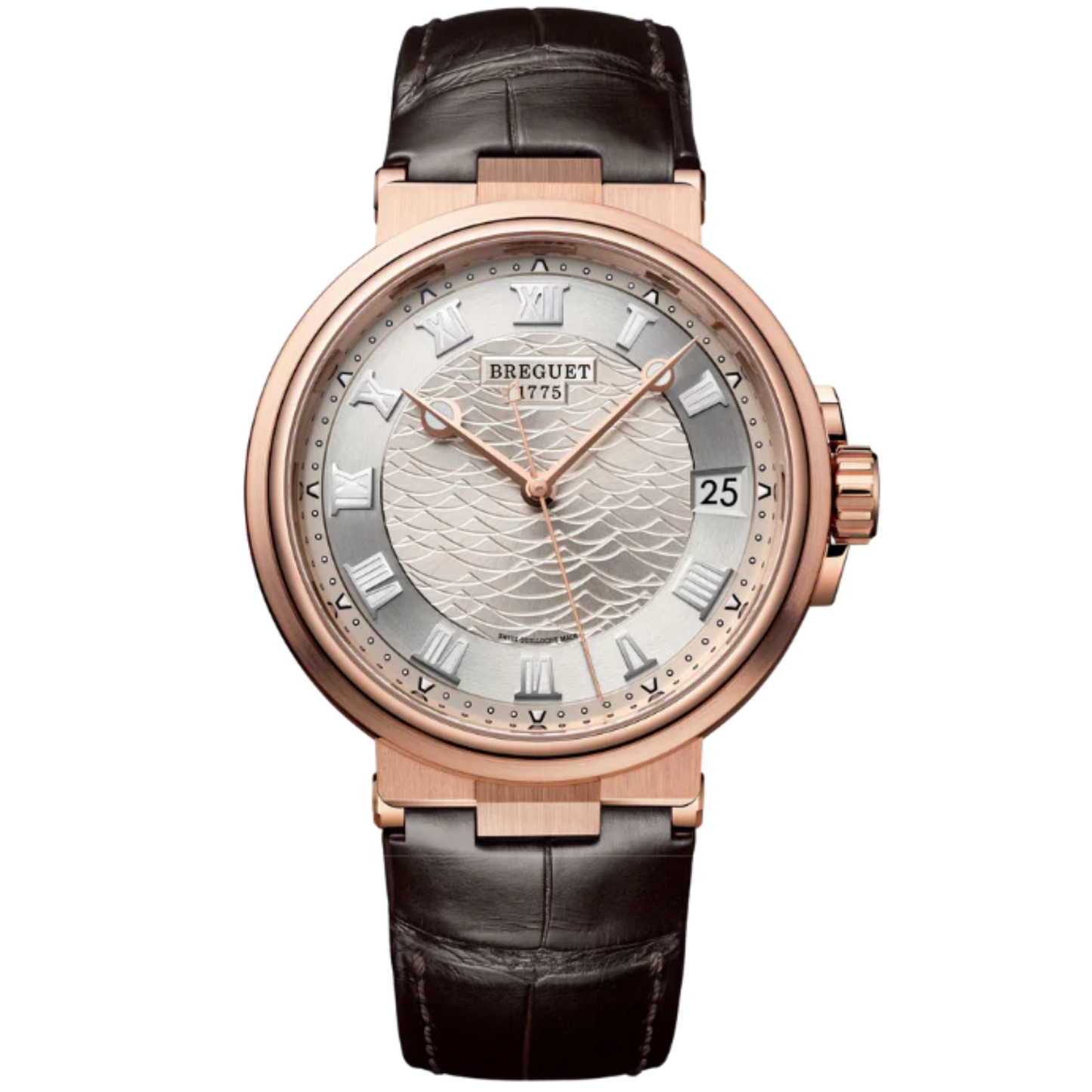 MARINE 5517 40 ROSE GOLD WITH SILVER DIAL