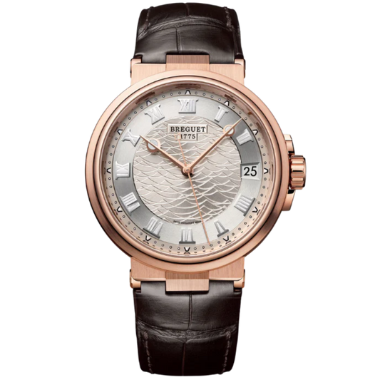 MARINE 5517 40 ROSE GOLD WITH SILVER DIAL