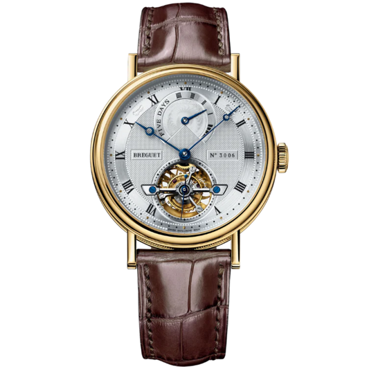 CLASSIQUE COMPLICATIONS 5317 39 MM YELLOW GOLD WITH SILVER DIAL