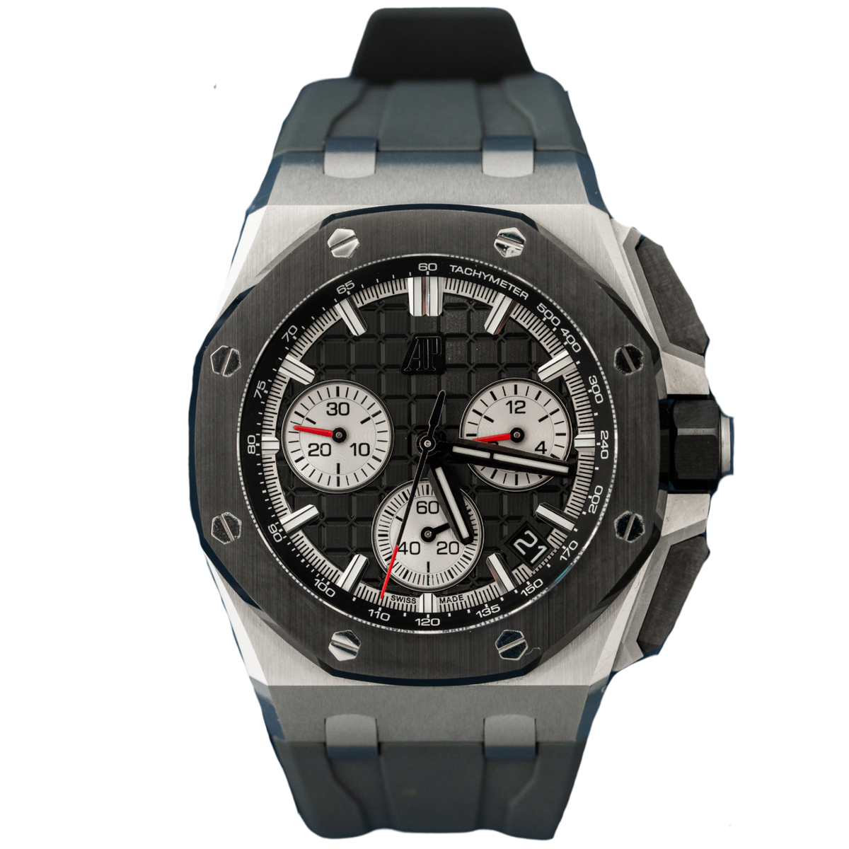 Audemars Piguet Royal Oak Offshore Ref. 26420SO.OO.A002CA.01 43mm Chronograph Black Dial with White Subdials