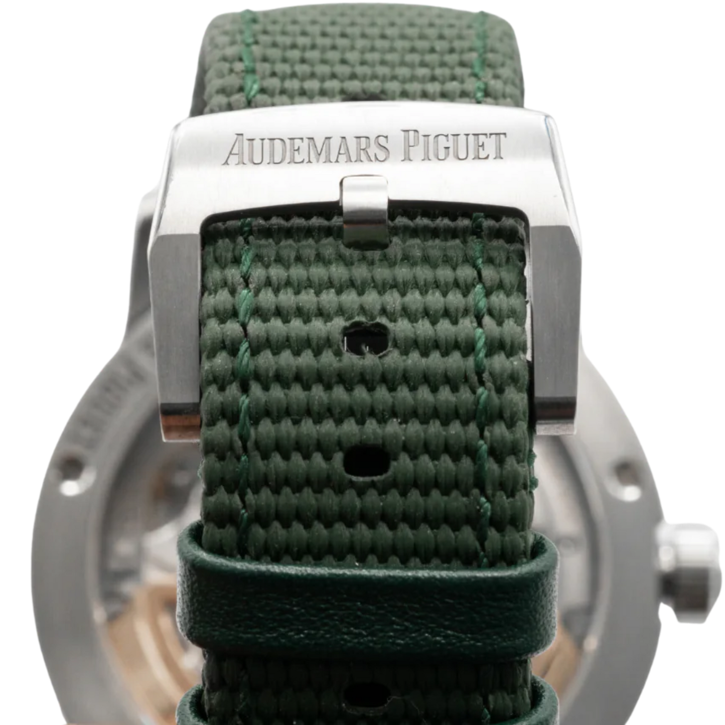 Audemars Piguet Code 11.59 Ref. 15210ST.OO.A056KB.01 Novelty Motif Concentric Circle Green Dial