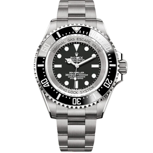 Deepsea Challenge 50mm Oyster Bracelet and Titanium with Black Ceramic Dial Cerachrom Bezel