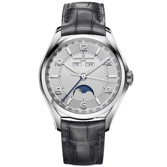 FIFTYSIX COMPLETE CALENDAR 40 MM STAINLESS STEEL WITH WHITE BRASS DIAL