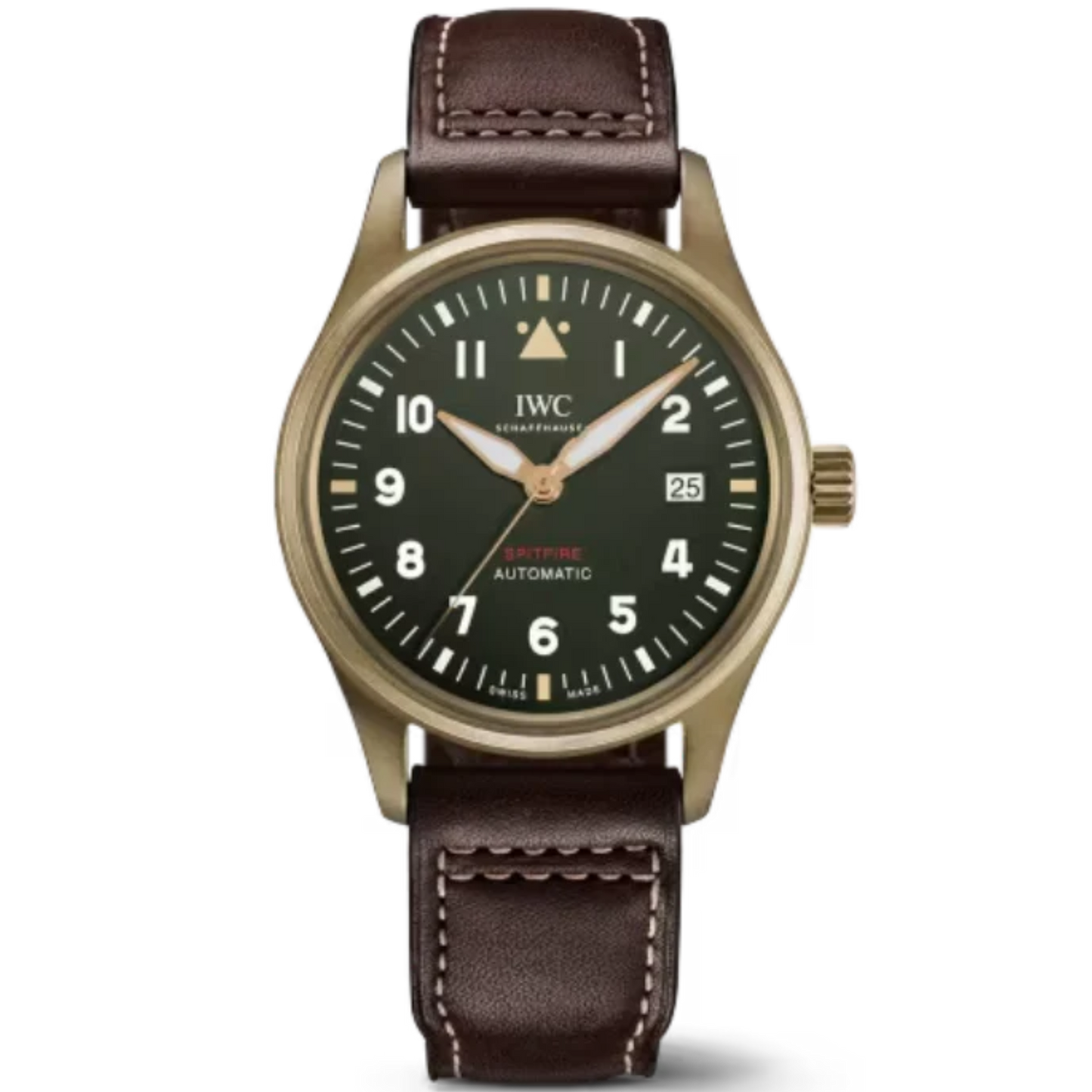 PILOT’S WATCH AUTOMATIC SPITFIRE 39 MM BRONZE WITH GREEN DIAL