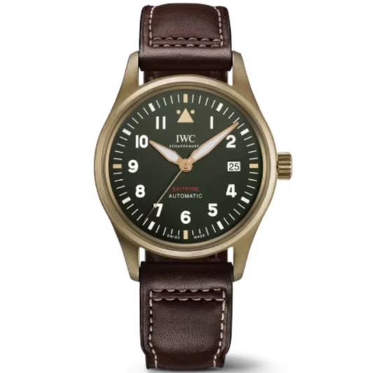PILOT’S WATCH AUTOMATIC SPITFIRE 39 MM BRONZE WITH GREEN DIAL