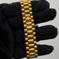 Rolex Day-Date Ref. 18038 36MM Yellow Gold Sapphire Market Factory Set Dial