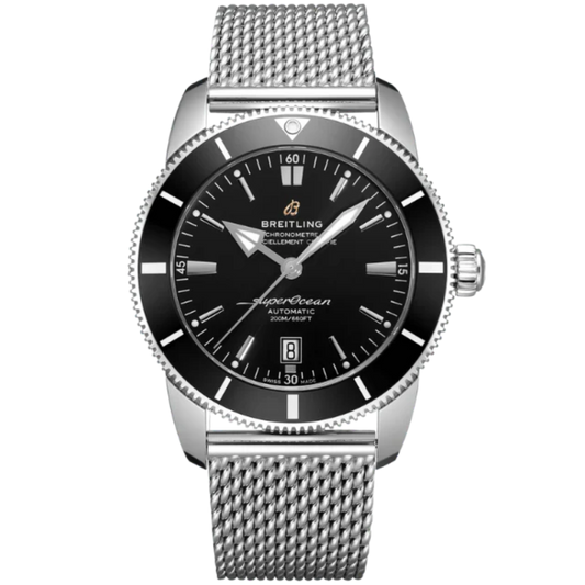 SUPEROCEAN HERITAGE B20 AUTOMATIC 46 MM STAINLESS STEEL WITH BLACK DIAL