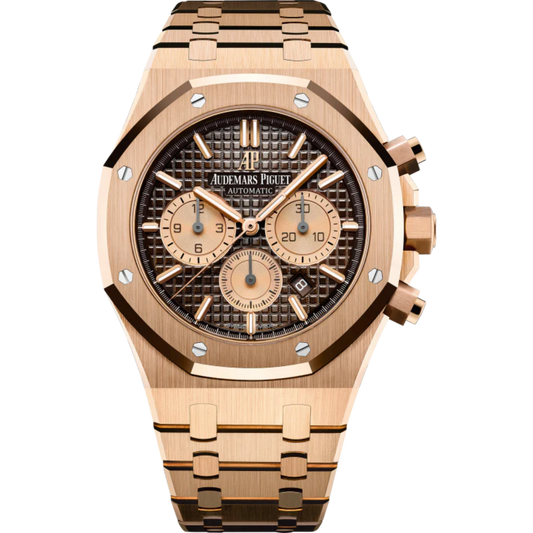 Audemars Piguet Royal Oak Ref. 26331OR.OO.1220OR.02 41MM Rose Gold Brown Dial