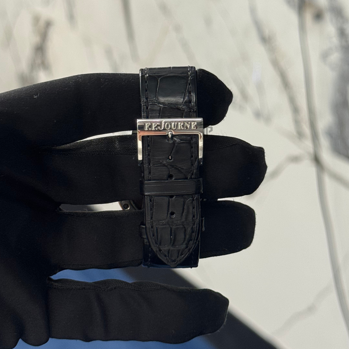FP Journe 40MM "Black Label" Chronometre Souverain Platinum Complete