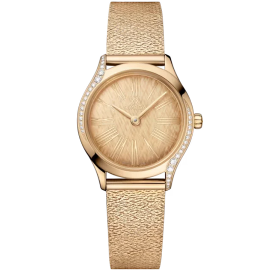 DE VILLE MINI TRÉSOR 26 MM MOONSHINE™ GOLD WITH YELLOW DIAL