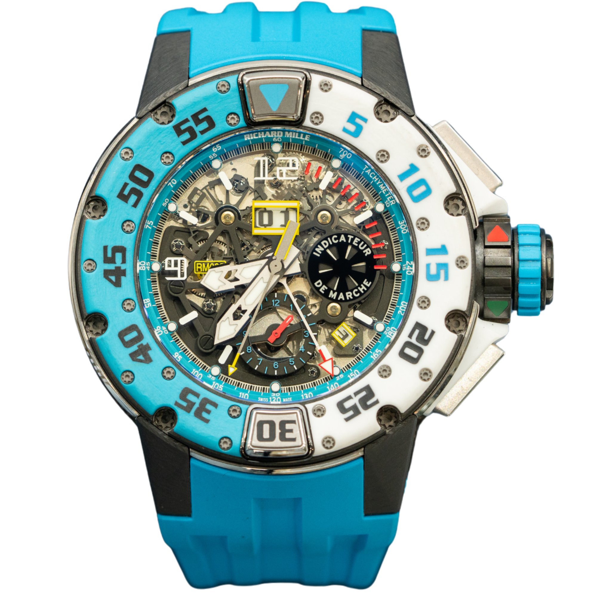 Richard Mille RM032 “St Barths” Les Voiles de Saint Barth Open-Work Dial