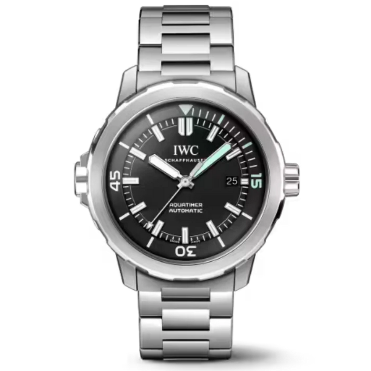 AQUATIMER AUTOMATIC 42 MM STAINLESS STEEL WITH BLACK DIAL