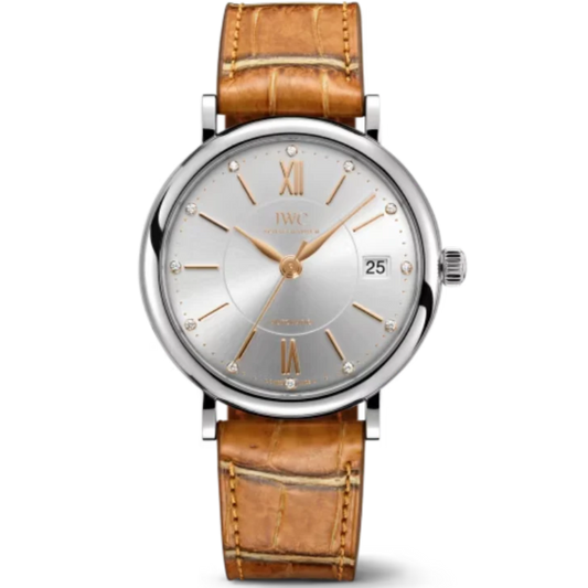 PORTOFINO AUTOMATIC 37 MM STAINLESS STEEL WITH GRAY DIAL