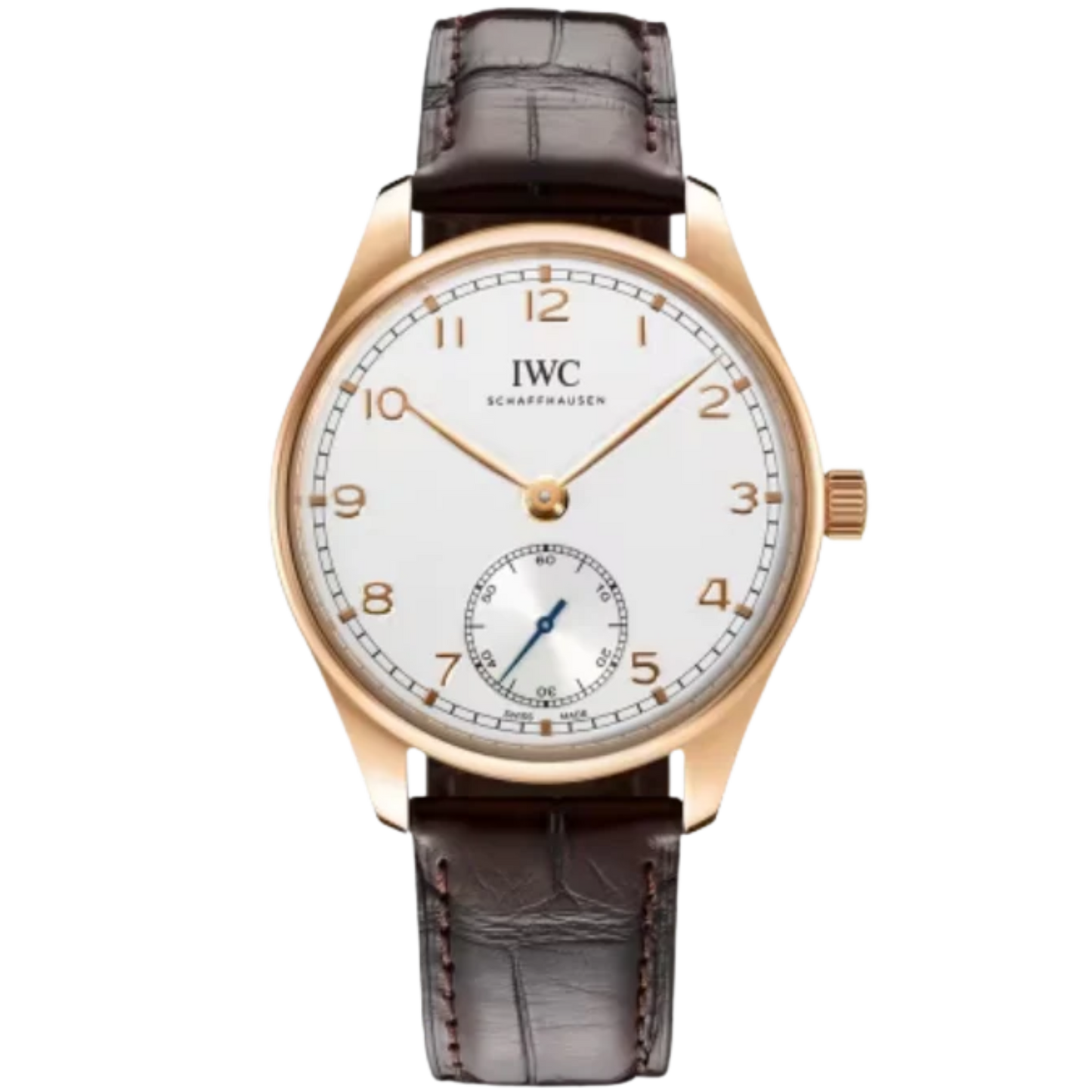 PORTUGIESER AUTOMATIC 40 MM GOLD WITH WHITE DIAL