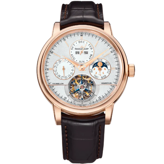 MASTER GRANDE TRADITION CALIBRE 985 42 MM 18K ROSE GOLD WITH SILVER GREY GRAINED DIAL