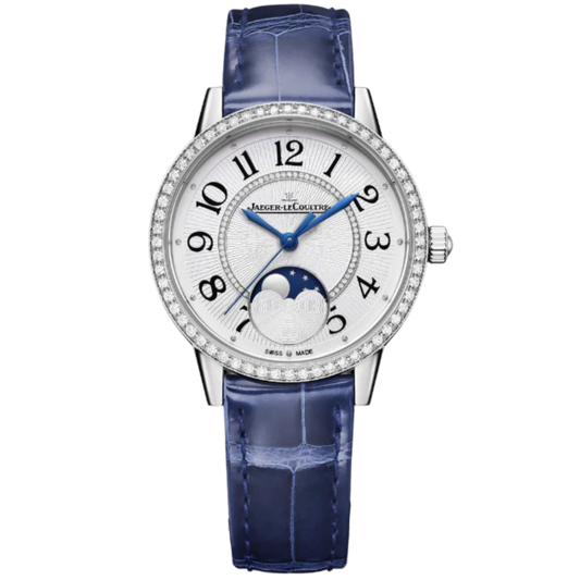 RENDEZ-VOUS CLASSIC MOON 34 MM STAINLESS STEEL WITH SILVER GREY GUILLOCHE DIAL