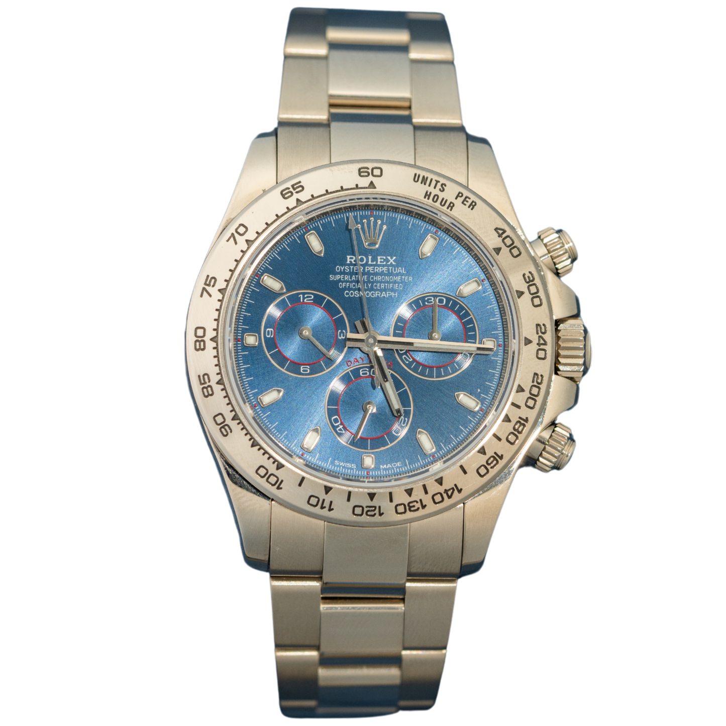 Rolex Daytona Ref. 16509 40mm White Gold Blue Dial Full Set 2023 Complete