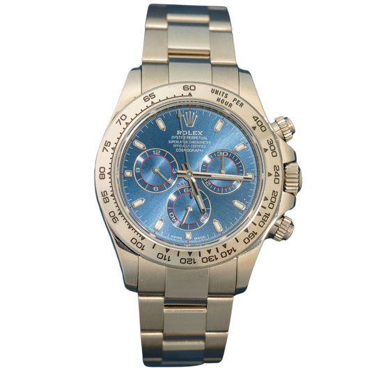 Rolex Daytona Ref. 16509 40mm White Gold Blue Dial Full Set 2023 Complete